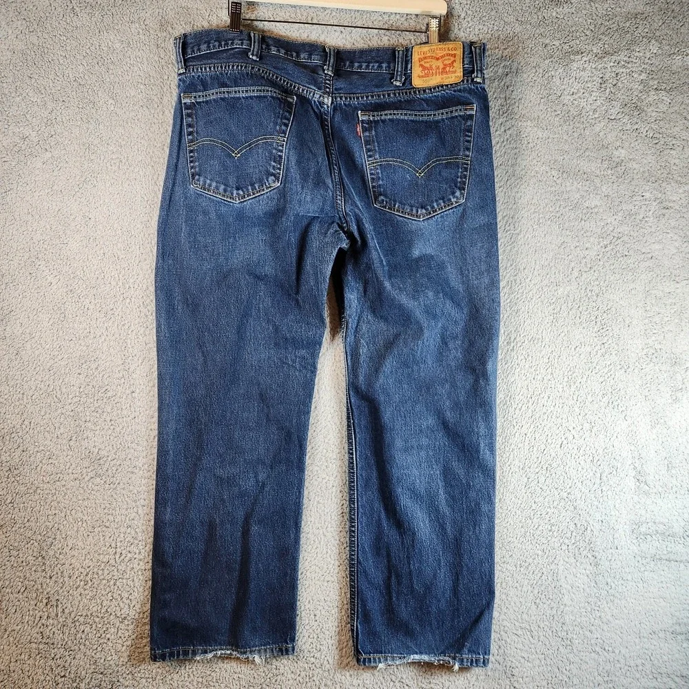 Levi's 559 Jeans‎ Men's 38X30 (Fits 39x29) Blue Denim Pockets Straight Leg